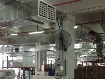 水簾風(fēng)機(jī)安裝注意事項(xiàng)有哪些？水簾風(fēng)機(jī)安裝效果展示